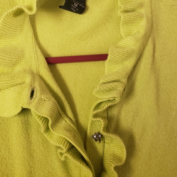 Green cardigan from New York and Co. - Picture 3 of 3